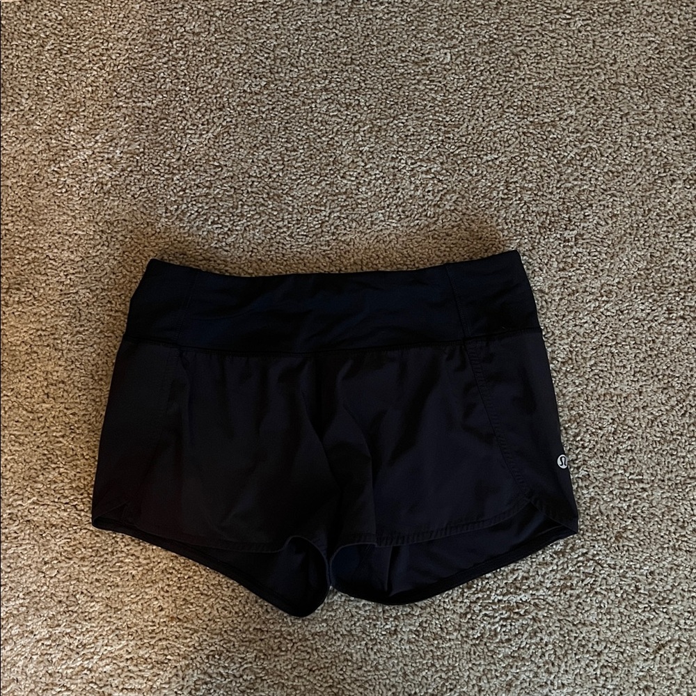 lululemon athletica Black Athletic Shorts